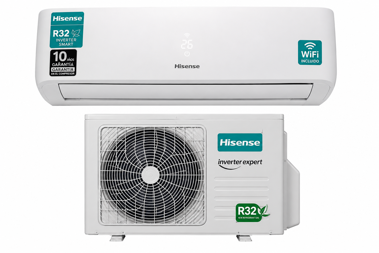 Hisense AS-24TW5HB – R32 WiFi Tipo B