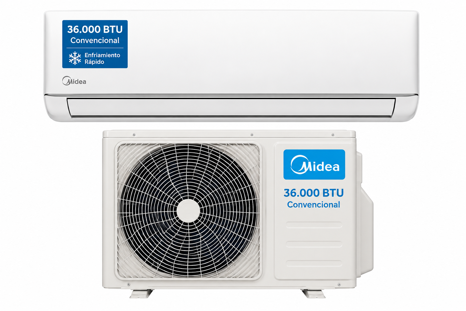 Midea Convencional 24.000 BTU