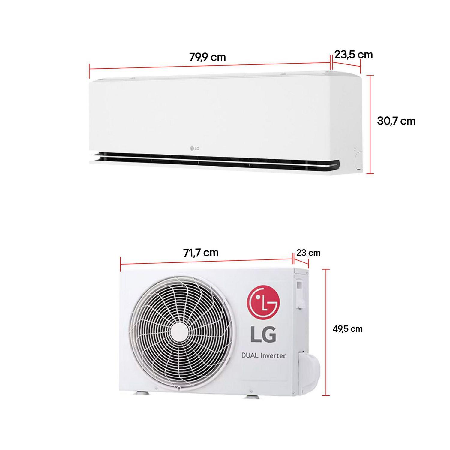 LG VA122C1 – DualCool AI ThinQ R32